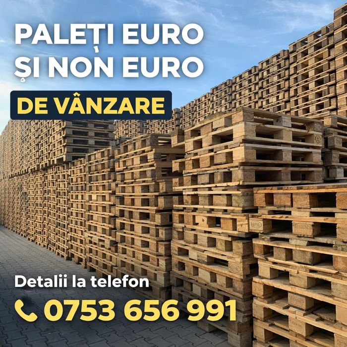 Avem paleti euro si non euro