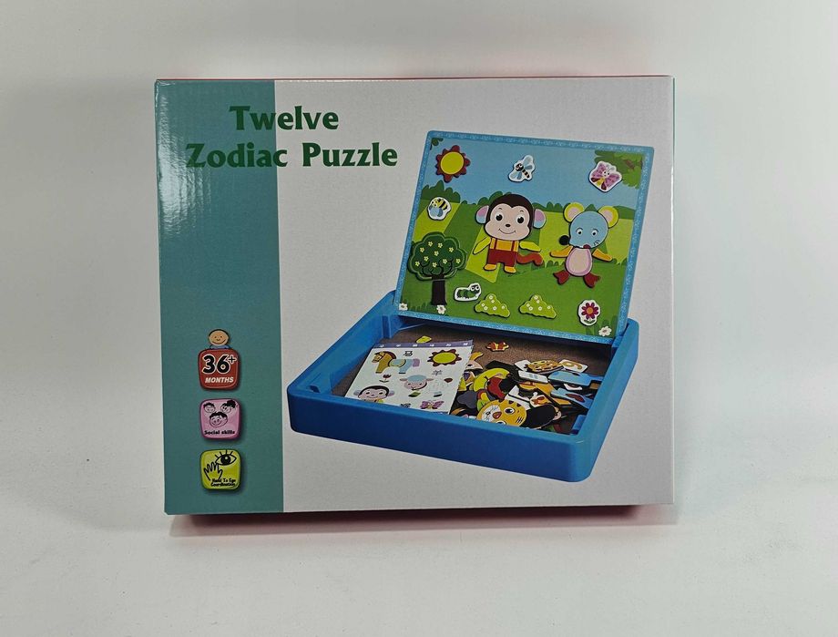 Две в едно - Дигитална кутия с магнити / дървени играчки