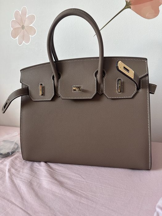 НОВО Чанта с телешка кожа Huku boutique