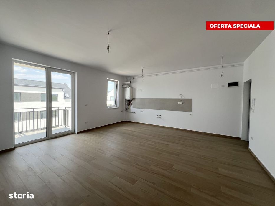 Apartament 2 camere, 50 mp utili, etaj 3/3, lift - zona Freidorf — fotografia 2