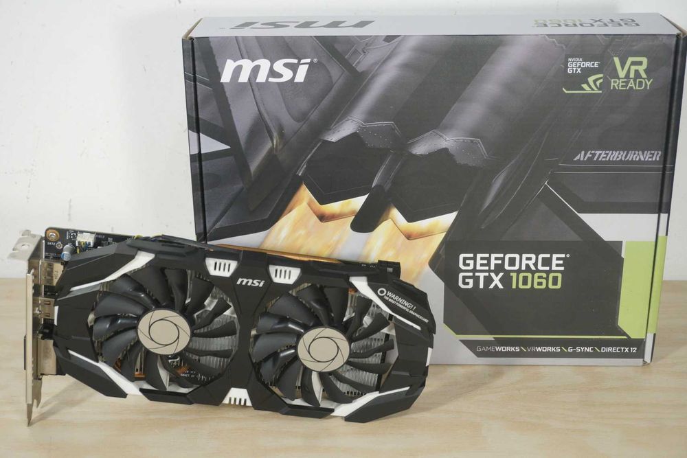 Видеокарта GTX 1060 6GB MSI / вкл ДДС