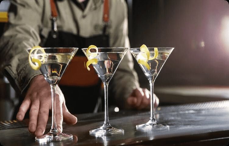Фужеры для Мартини Шампанского