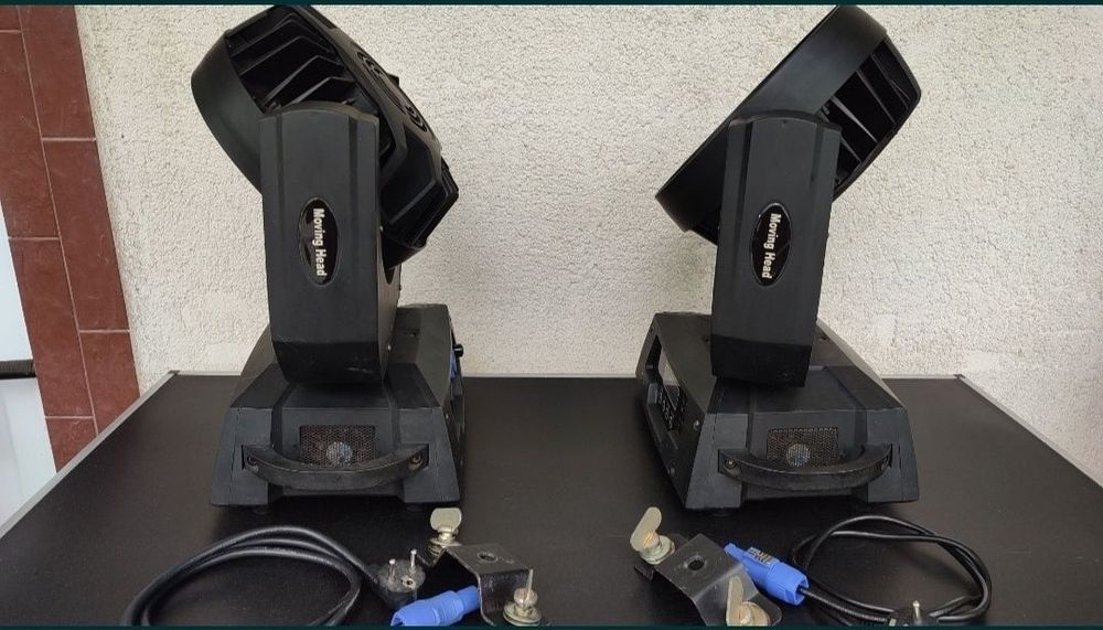 2 bucati led wash zoom moving head light rgbw