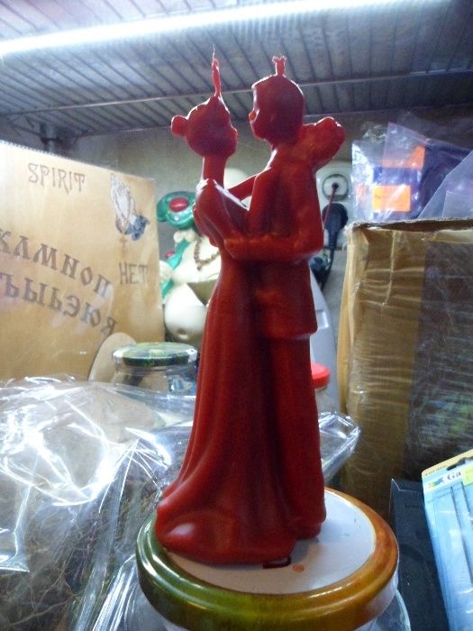 Свеча восковая " Свадебная пара "