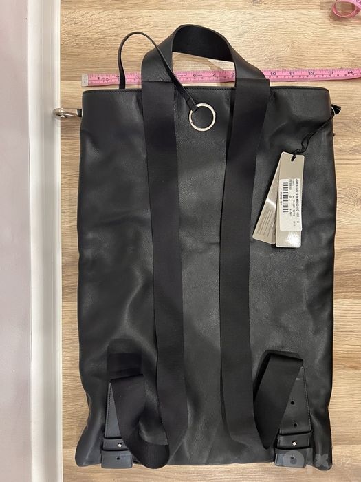 Продаётся кожанный рюкзак юнисек сумка бренд JIL SANDER