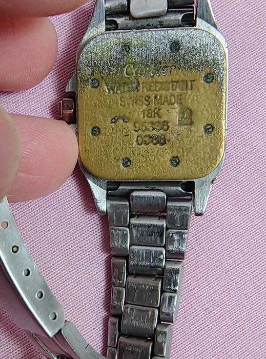 Ceas de mana dama Cartier aurit