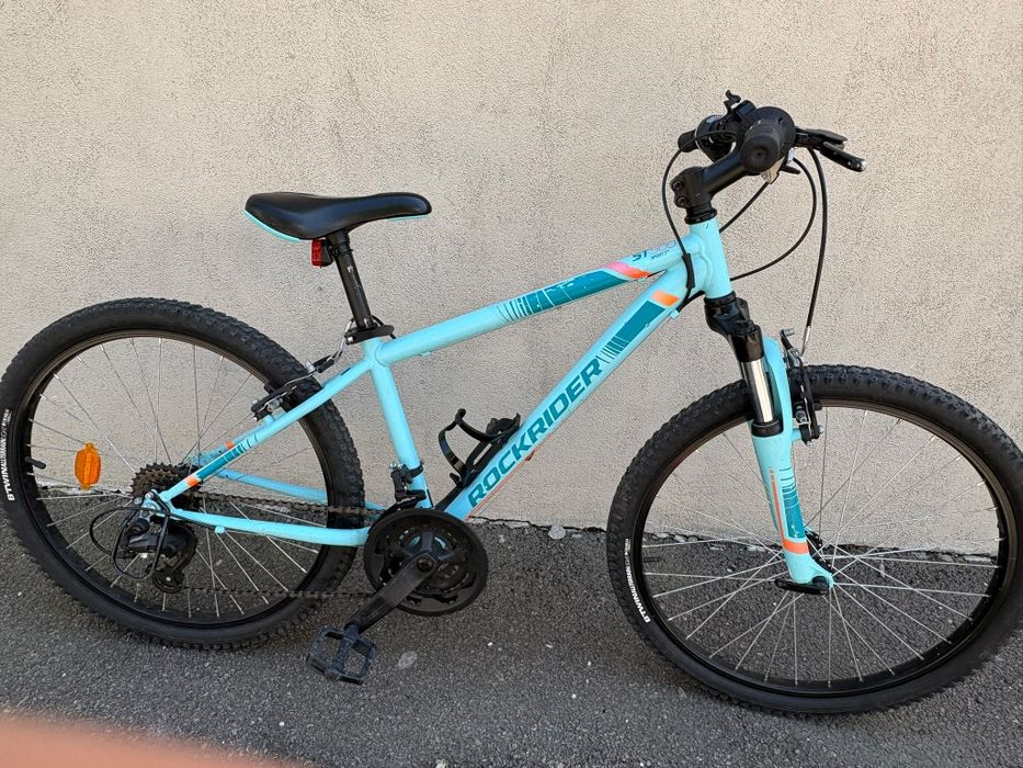 rockrider st 500 24" albastru