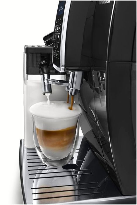 Автоматическая кофемашина DeLonghi Dinamica ECAM 350.55. B, черный