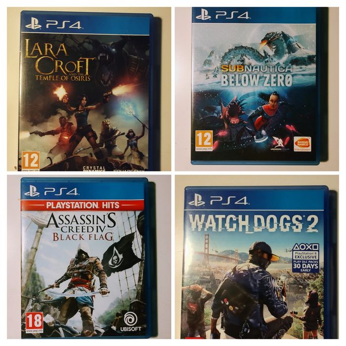 Playstation 4 заедно с 26 игри за него и 3 контролера