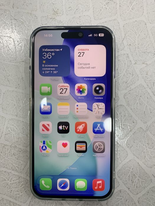 Iphone 15 pro max 86% ideal xolati qora rang