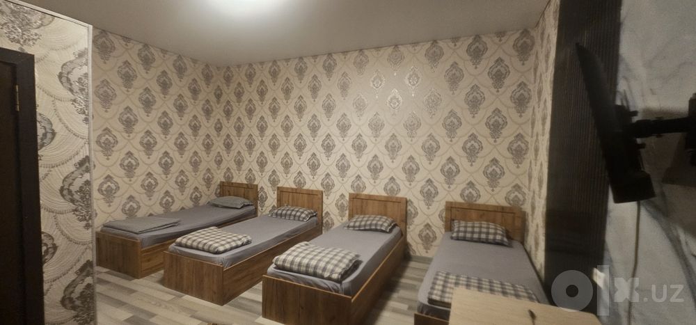Hostel, Хостел, 2-3-4-5-6 кишилик хоналар бор