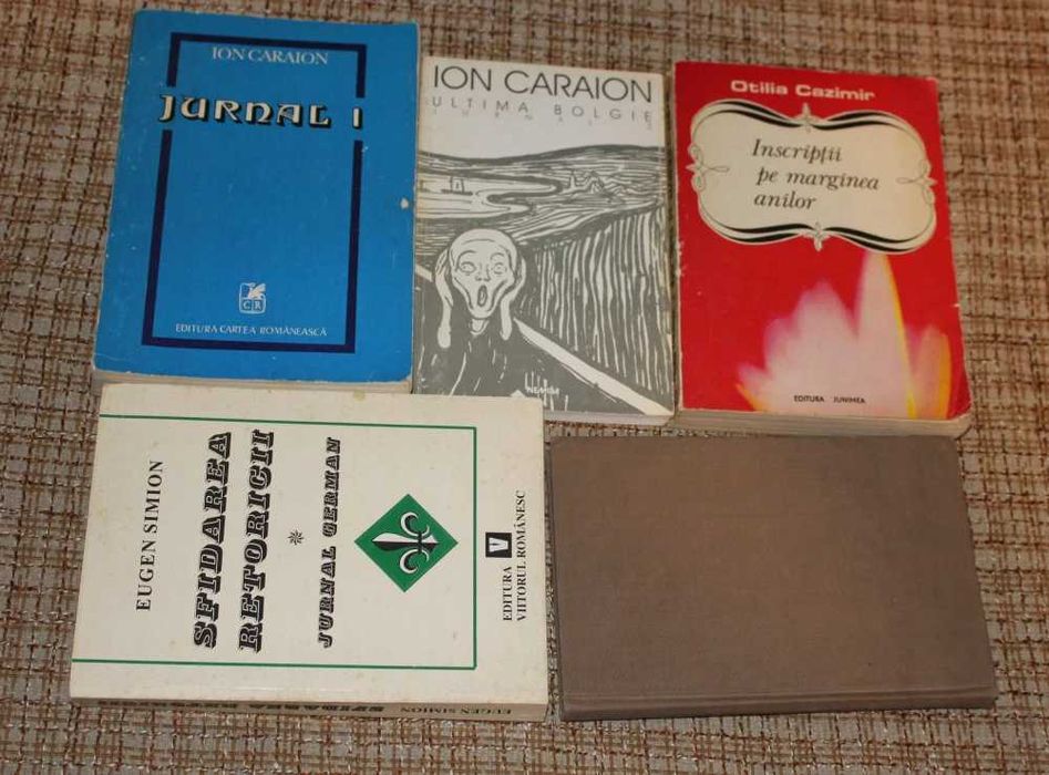 lot revista Memoria carti memorialistica memorii Eugen Simion Sfidarea retoricii Jurnal German Sanda Golopentia Constantin Eretescu Periscop