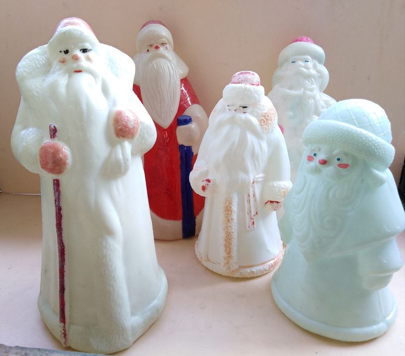 Дедушки морозы и снегурочки, СССР.