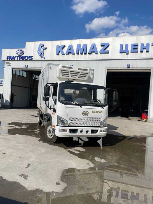 Автофургон рефрижератор FAW Tiger V, (21 м³, Songzhi760, -20⁰C) - 1110