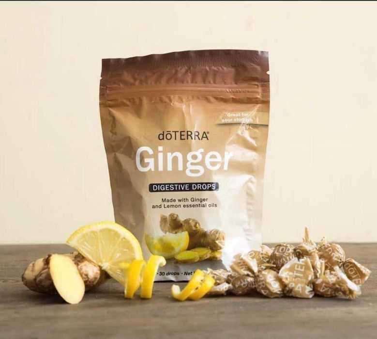 Ginger drops - bomboane cu ghimbir doterra