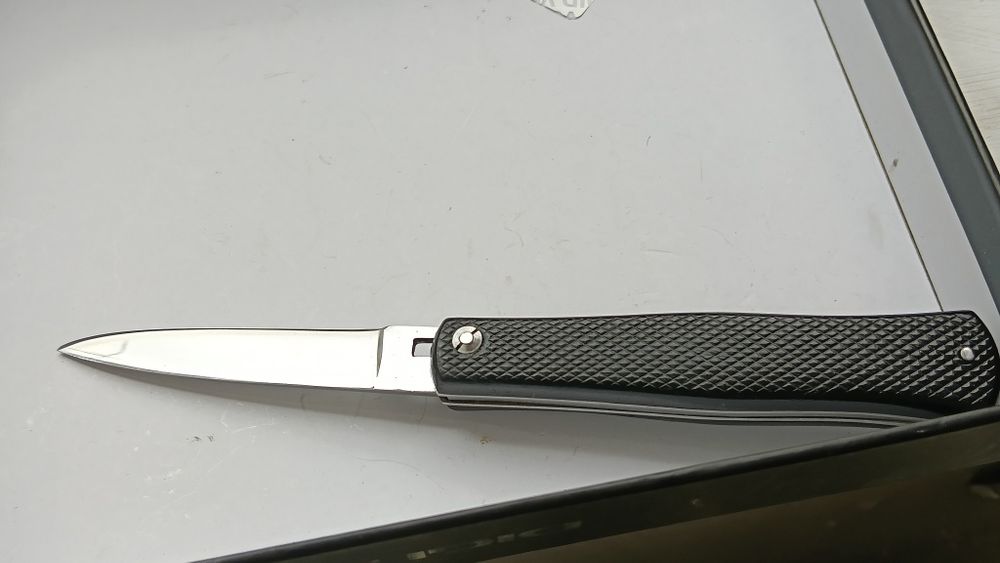 Briceag rar de colecție Begon Inox Franța(21 cm) Mecanism Leverlock/Pirghie.