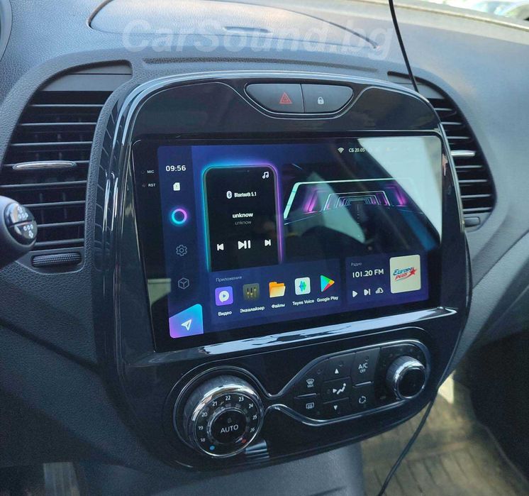 Renault Captur - 9" Android Мултимедия Рено Каптюр Навигация Андроид
