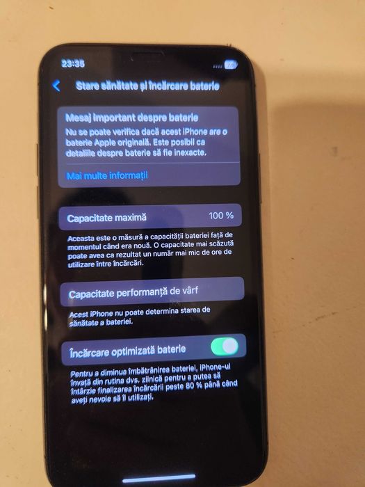 IPhone 11 256 negru display impecabil