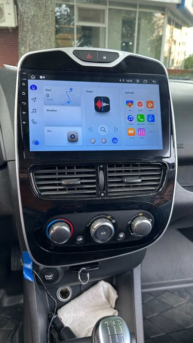 Navigatie android Renault Clio 4 CarPlay AndroidAuto GPS rLink USB