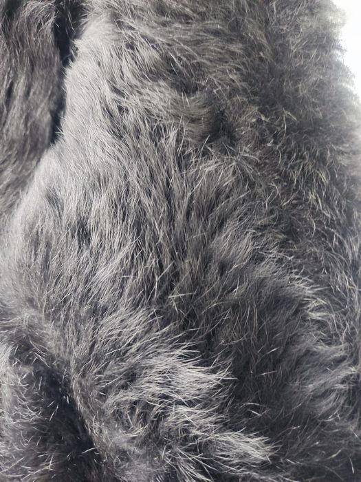 Дамско кожено палто от естествен косъм кожух норка , визон