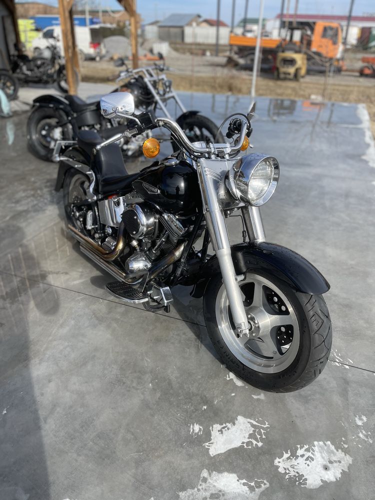 Harley davidson fat boy evo Sfantu Gheorghe • OLX.ro