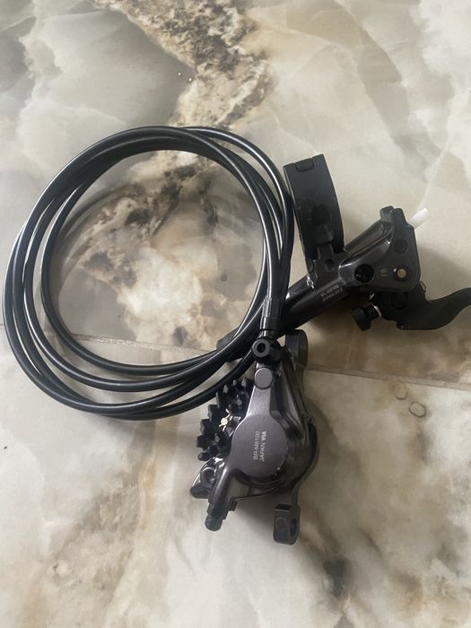 Vand set frana shimano xt patru pistoane fata  si  shimano xt 2 pistoa