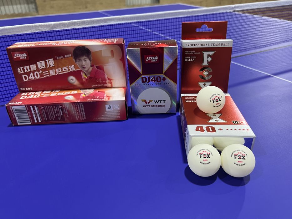 Шарики для настольного тенниса