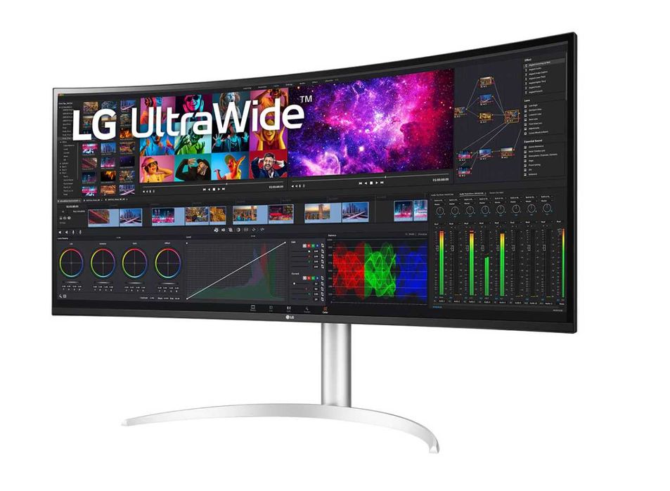 Monitor LED LG 40WP95CP-W 40 Nano-IPS HDR10 21:9 5120x2160 5ms 300cd HDMI TB DP USB-C difuzor Argintiu