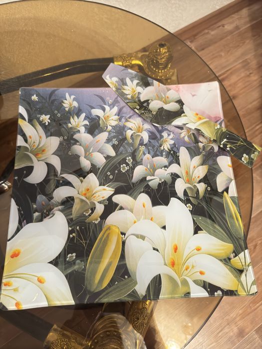 Блюдо для торта с лопаткой