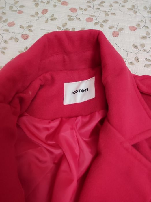 Лёгкий польто розовый 5000тг