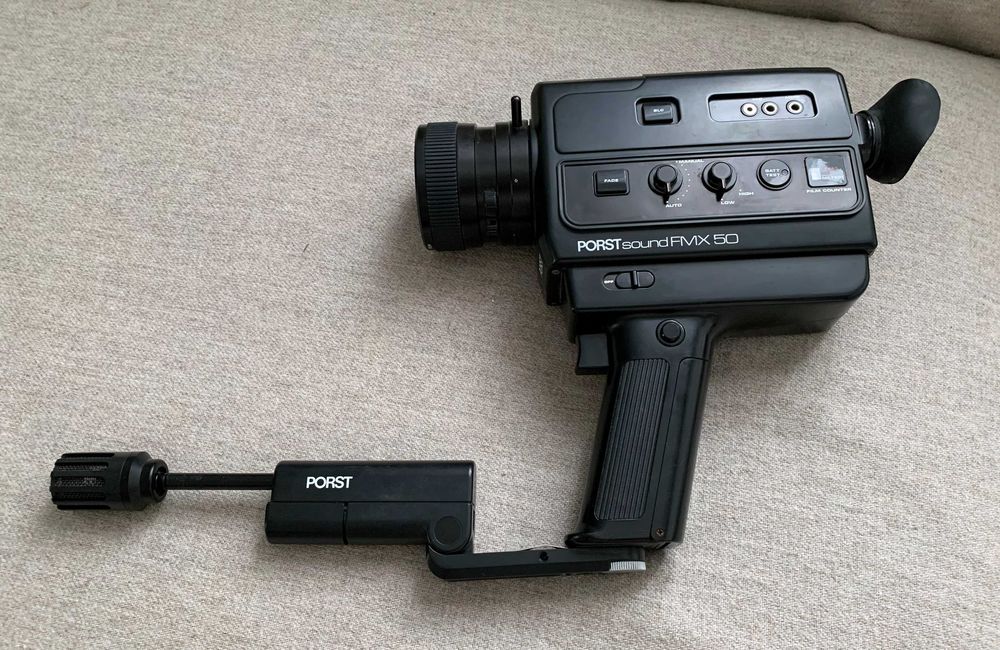 Camera video Porst Sound FMX 50 super 8 anii 70 Japan - colectie