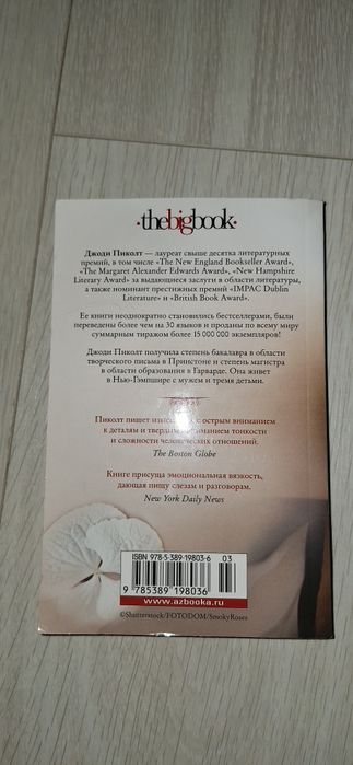 Книга Джоди Пиколт—Ангел для сестры