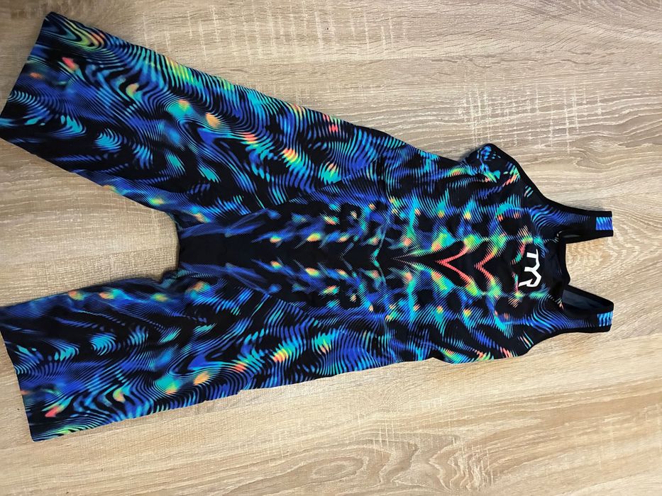 Състезателен бански за плуване TYR VENZO