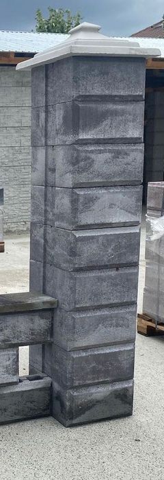 Bolțari gard/Capace/Gard modular/Elemente gard/Gard prefabricat/Gard