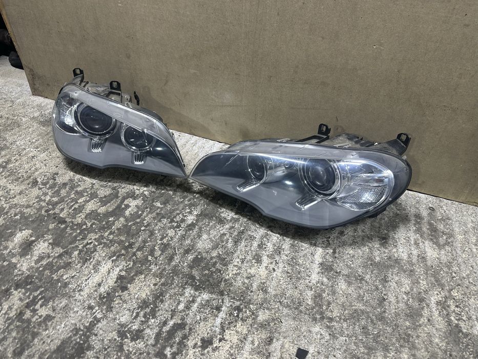 Передние фары Bmw x5 e70 rest