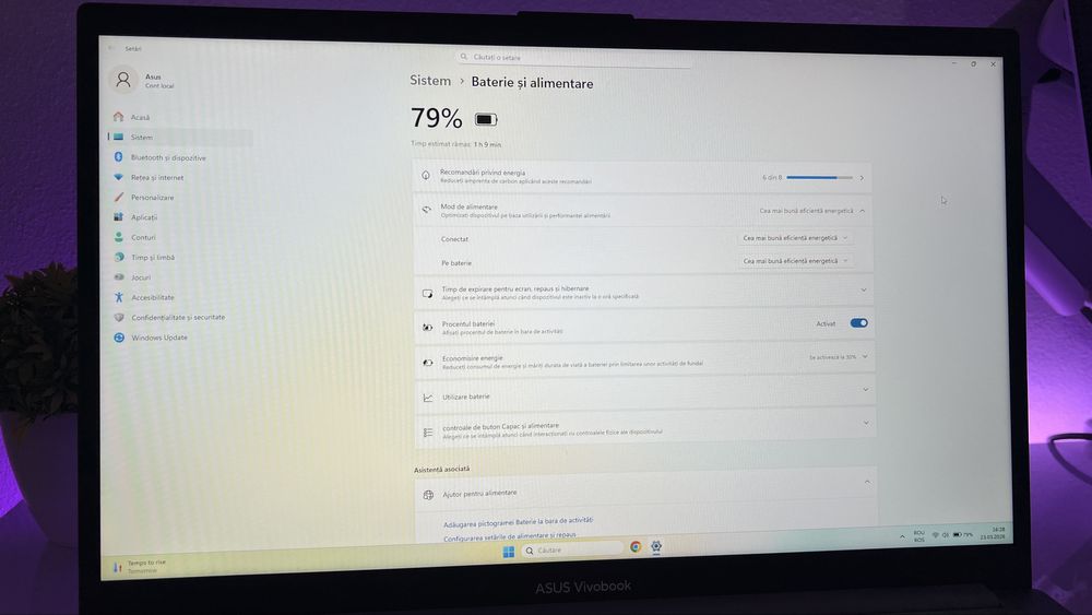 Laptop Asus Vivobook GO 15 AMD Ryzen 5 7520U 4,3 GHZ  15,6 INCH