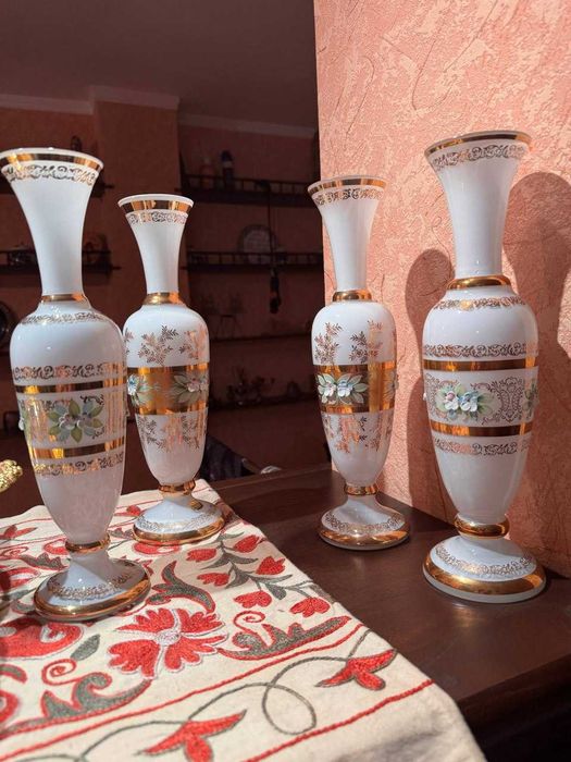 Винтаж. ЧССР. Bohemian вазы.