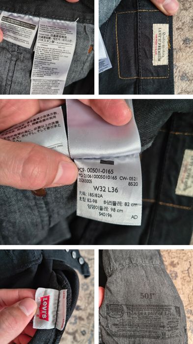 Blugi Levi's W32 L36