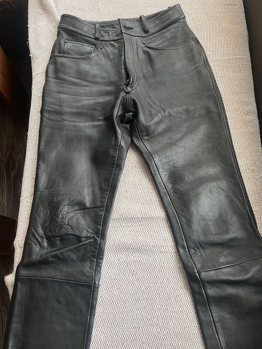 Дамски  кожен панталон