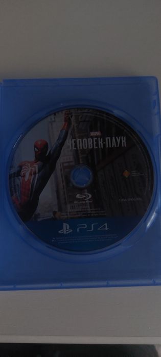 Диск spider man 2018 ps 4