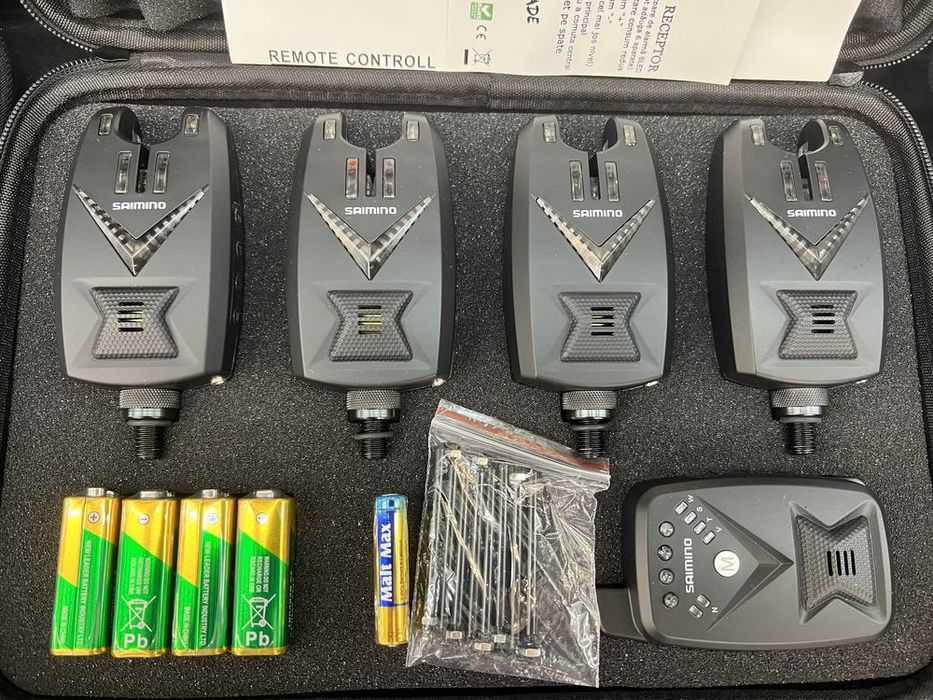 SET Avertizori cu Statie 4 + 1 SAIMINO model 515 + Set 4 Swingeri MKM3