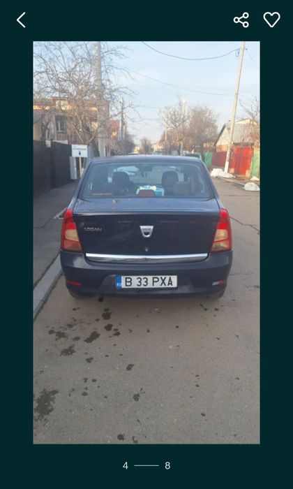 Dacia Logan 1.2 benzina 2011 Merită Văzut!!!