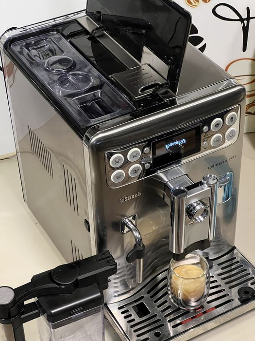 Кафемашина кафе автомат Saeco Exprelia evo с гаранция