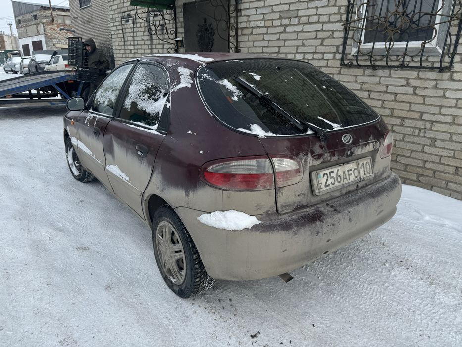 На разбор поступил заз шанс 1’3 , шевроле ланос