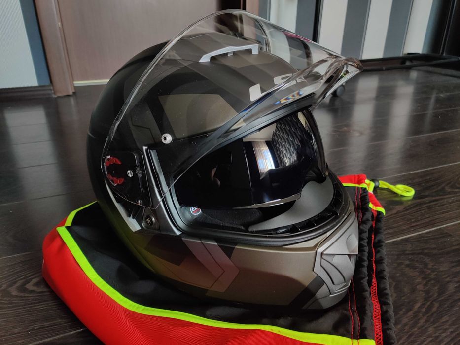 Casca moto LS2 Rapid FF353 (ca nouă) + husă originală