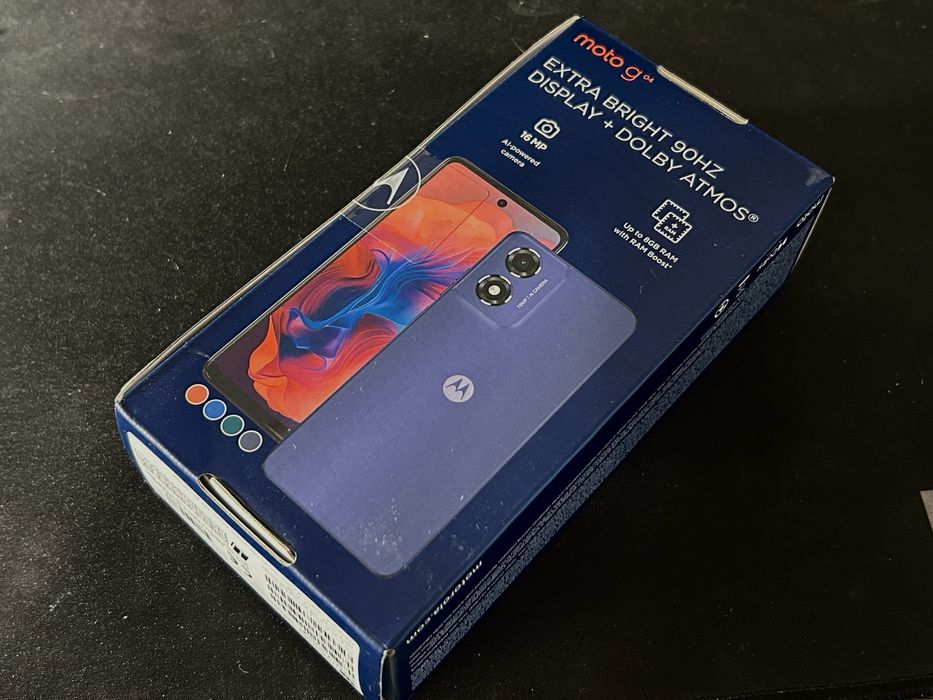 ТЕЛЕФОН | Moto g04 64GB, 4GB RAM, Concord BLACK