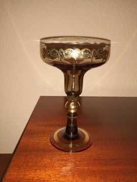 Захарница  калиево стъкло, ваза, чиниия Royal albert