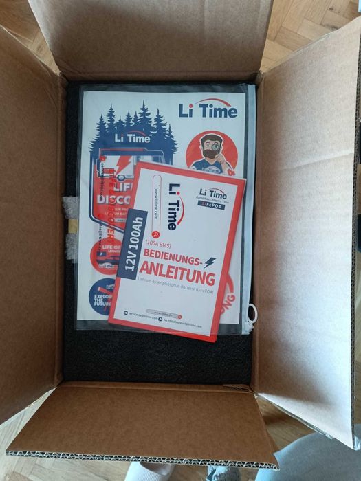 Нови Li-Time/Redodo Life-Рo4 акумулатори 12v 100Ah с 5г гаранция