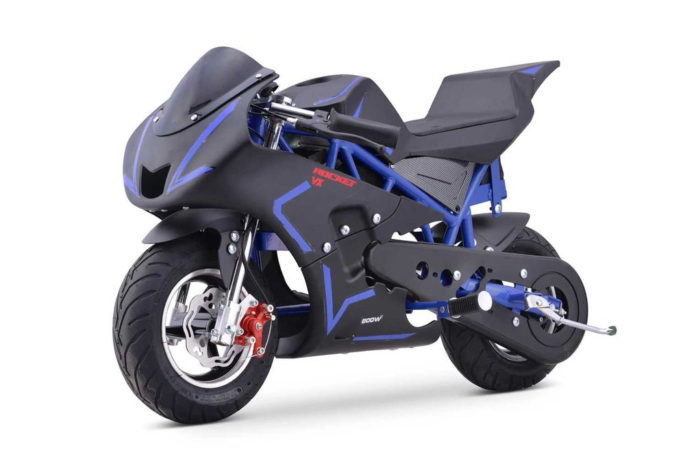 Motocicleta electrica  NITRO E-Pocketbike Rocket VX 6" 800W 36V Blue