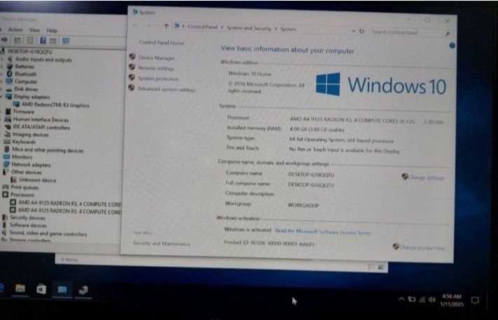 Laptop HP Pavilion AMD A4